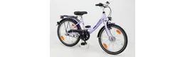 Pegasus 20 Zoll Mädchenfahrrad 3 Gang Nabenschaltung lila Rahmenhöhe: 30 cm