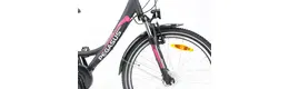 Pegasus 24 Zoll Mädchenfahrrad 7 Gang Nabenschaltung schwarz Rahmenhöhe: 32 cm