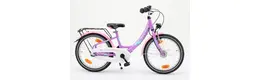 Pegasus Teddy Alu 18 Zoll Mädchenfahrrad 3 Gang Nabenschaltung lila Rahmenhöhe: 28 cm