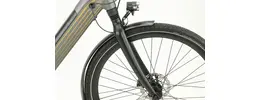 Gazelle CityZen T10 HMB Pedelec 500 Wh Ah Herrenfahrrad 10 Gang Kettenschaltung grau Bosch Rahmenhöhe: 53 cm