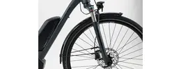 Hercules Futura Gates F8 Disc E-Bike ( Pedelec) Ah Herrenfahrrad 8 Gang Nabenschaltung grau Bosch Rahmenhöhe: 48 cm