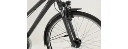 Cube Touring 28 Zoll Trekkingrad 24-Gang Kettenschaltung Trapez Rahmen grau Rahmenhöhe: 46 cm