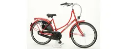 Westland Nostalgie 3 Gang Nabendynamo 26 Zoll Damenfahrrad 3 Gang Nabenschaltung rot Rahmenhöhe: 45 cm