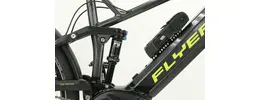 Flyer Uproc3 4.15 Fullsuspension E-MTB 11-Gang Ah Herrenfahrrad 11 Gang Kettenschaltung anthrazit Bosch Rahmenhöhe: 42 cm