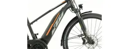 KTM Macina Fun 510 E-Bike/Pedlec 9-Gang Kettenschaltung 500 W 13,4 Ah Damenfahrrad 9 Gang schwarz KTM Rahmenhöhe: 56 cm