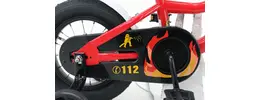 Feuerwehr Feuerwehr 12 Kinderrad MTB mit Rücktrittbremsnabe 12 Zoll kinderfahrrad rot Rahmenhöhe: 18 cm