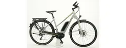 Hercules Futura Sport E-Bike ( Pedelec) 400 11 Ah Damenfahrrad 9 Gang Kettenschaltung silber Bosch Rahmenhöhe: 45 cm