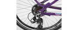 Puky Fahrrad Skyride 24-21  24" Mädchen 24 Zoll Mädchenfahrrad 21 Gang Kettenschaltung lila Rahmenhöhe: 35 cm