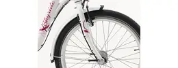 Puky Skyride 24-3 Alu light 24" Mädchenrad 24 Zoll Mädchenfahrrad 3 Gang Nabenschaltung weiß Rahmenhöhe: 35 cm