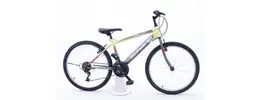 CicliSchiano Integral Mountain Bike 24" Knaben 18-G 24 Zoll Jungenfahrrad 18 Gang Kettenschaltung anthrazit Rahmenhöhe: 36 cm