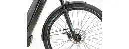 Flyer Upstreet 5 7.23D1 Pedelec Enviolo TR 16,75 Ah Damenfahrrad Stufenlose Nabenschaltung anthrazit Flyer Rahmenhöhe: 43 cm