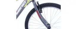 CicliSchiano Integral Mountain Bike 24" Knaben 18-G 24 Zoll Jungenfahrrad 18 Gang Kettenschaltung anthrazit Rahmenhöhe: 36 cm