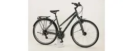 Cube Touring 28 Zoll Trekkingrad 24-Gang Kettenschaltung Trapez Rahmen grau Rahmenhöhe: 46 cm