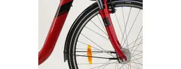 Pegasus Comfort SL 7 28 Zoll Damenrad mit Tiefeinstieg 7-Gang Nabenschaltung mit Rücktritt rot Rahmenhöhe: 45 cm