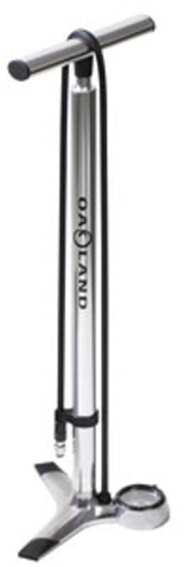 Oakland FLOOR-PUMP RACE 11Bar silber