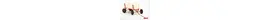 Top Bollerwagen  Holz  natur/rot