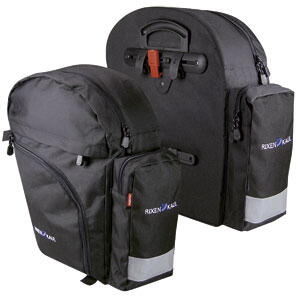 KLICKfix Backpack Packtaschen Paar sw