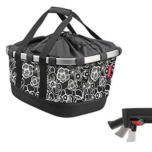 KLICKfix BIKEBASKET UNIKLIP FLEUR