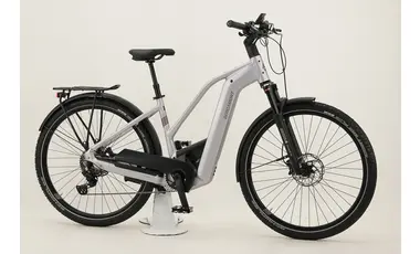 Bergamont E Horizon SUV 6 28 Trekking E Bike 10 Gang Deore CX 85Nm 625Wh Intube 17 4 Ah Damenfahrrad 10 Gang Nabenschaltung weiB Bosch Rahmenhohe