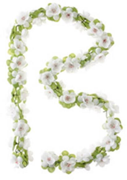 Basil Blumengirlande weiss 130cm