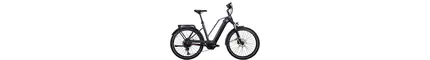 Kettler Alu Rad Quadriga Town & Country 27,5 Zoll Trapez E-Bike 12-Gang Kettenschaltung 625Wh 17,4Ah Akku grau Bosch Rahmenhöhe: 56 cm
