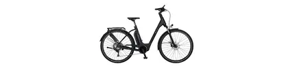 eBikemanufaktur DR3I Gates 500 SUV-Allround E-Bike 11-Gang XT-Schaltwerk 500Wh 65Nm Nyon Display 13,4 Ah Damenfahrrad 11 Gang Kettenschaltung schwarz Bosch Rahmenhöhe: 55 cm