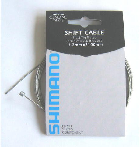 Shimano Schalt-Zug C-Nippel 1.2x2100mm