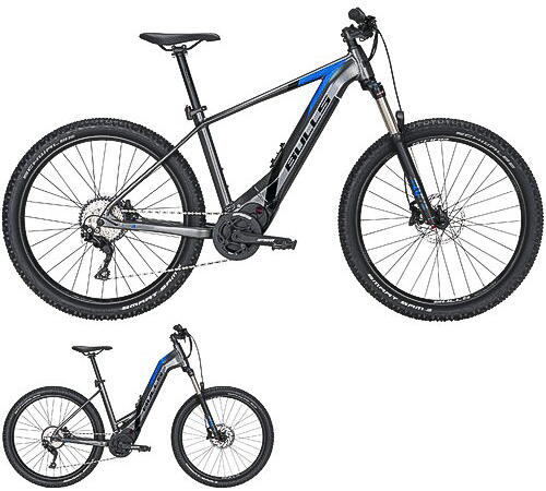 Bulls Lacuba EVO 10 Trekking Pedelec 28" 10-Gang Deore 750Wh Damenfahrrad 10 Gang Kettenschaltung grau BMZ Rahmenhöhe: 53 cm
