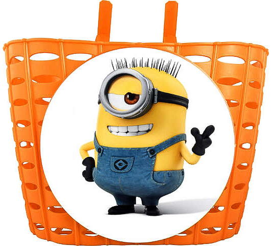 Bike Fashion Minions Lenkerkorb orange