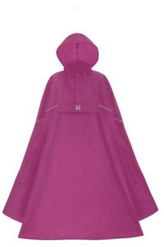Willex Poncho Leichtgewicht violett Größe: Größe: L/XL