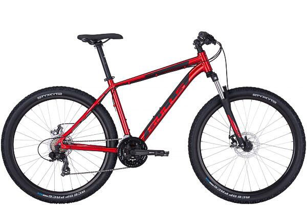 Bulls Wildtail 1 Disc 27,5" MTB Offroad 21-Gang Shimano, Disc Brakes 27,5 Zoll 21 Gang Kettenschaltung rot Rahmenhöhe: 46 cm