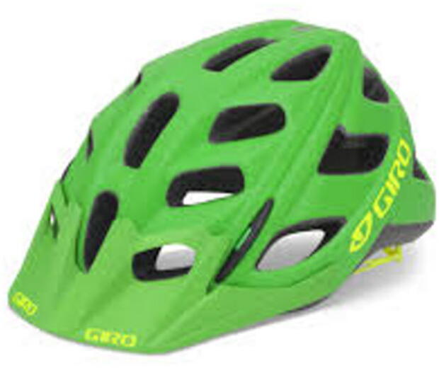Giro Hex 13 Helm grün/gelb