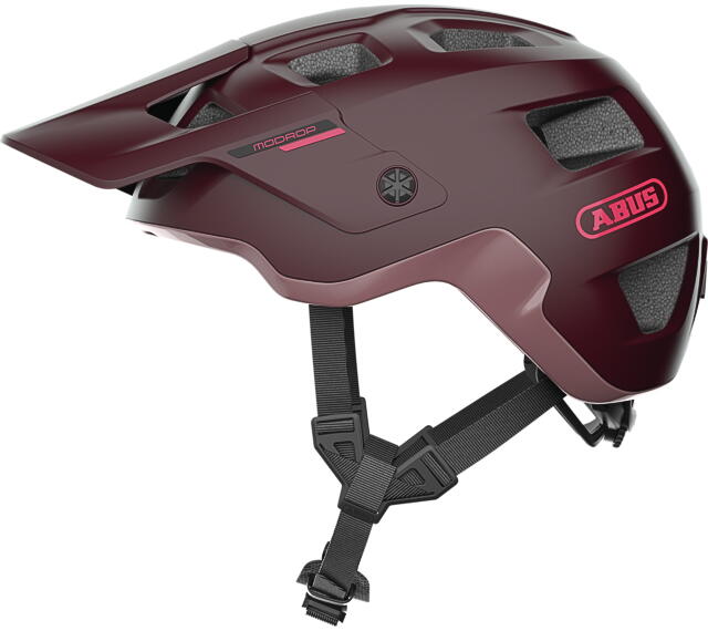 Abus Helm MoDrop wildberry red matt Größe: 57-61 cm