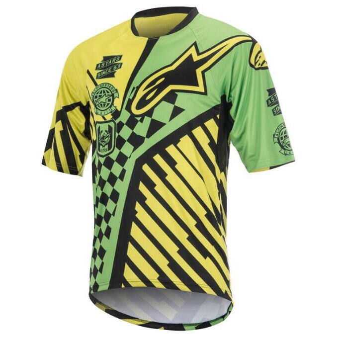Alpinestars He.-Trikot "Speedster", gn/ge Größe: Größe: Gr. L