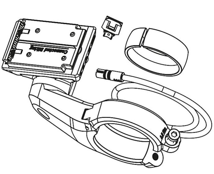 Magura Nachrüst-Kit 1-Arm-Halter 31,8