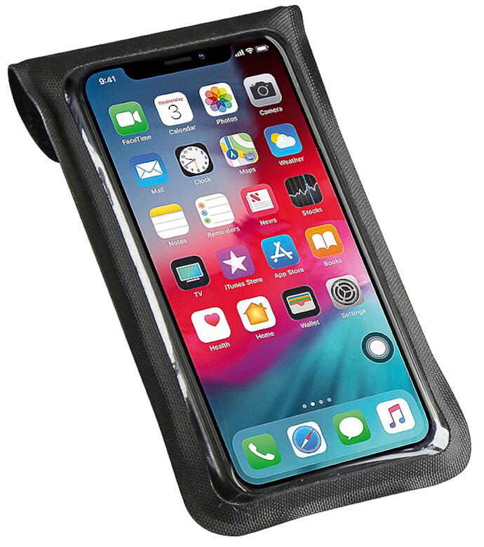 KLICKfix PHONEBAG LIGHT S SCHWARZ