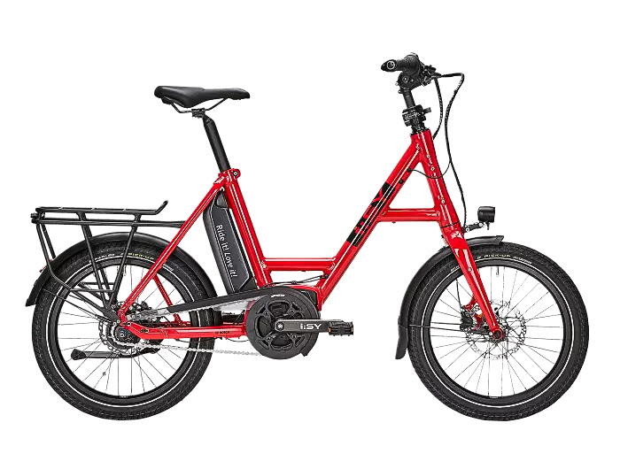 I:SY S8 RT 20 Zoll E-Bike 8-Gang Rücktrittbremsnabe 500Wh 13.8Ah Akku rot Bosch Rahmenhöhe: 47 cm