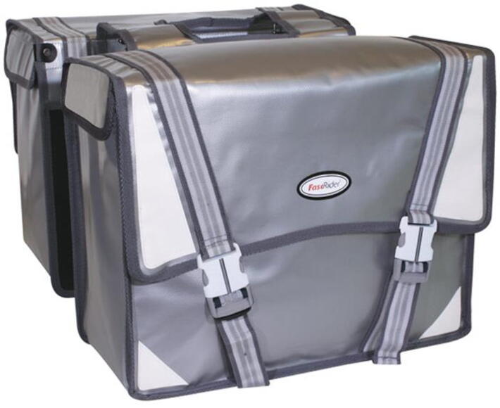 Fast Rider D-Tasche LED-Trendy Silber 40L