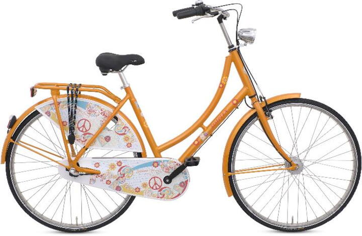 Simplex Nostalgie Alu 28 Zoll Damenfahrrad 3 Gang Nabenschaltung gelb Rahmenhöhe: 53 cm