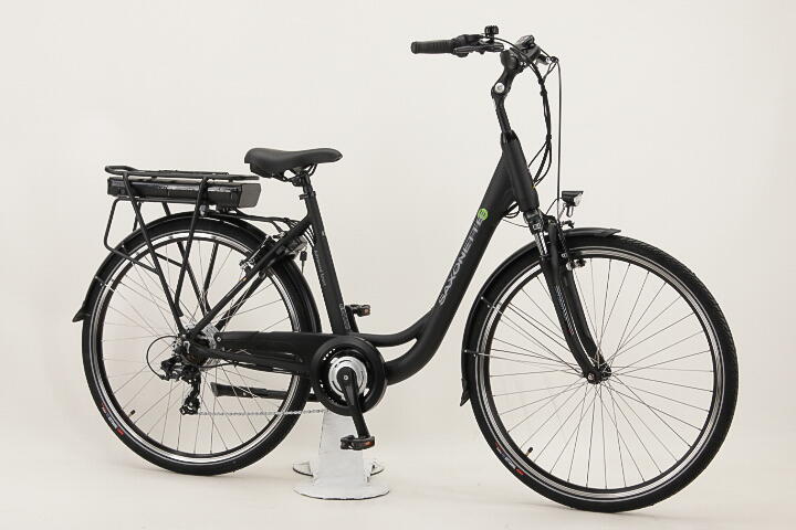 Saxxonette Advanced Sport 7K 28 Zoll E-Bike 7-Gang Kettenschaltung 375Wh 10,4Ah Akku schwarz Rahmenhöhe: 50 cm