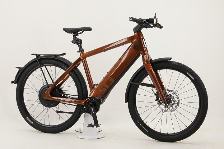 Stromer ST3 Pinion Special Edition 45km/h E-Bike 9-Gang Pinion 983Wh Akku braun Stromer Rahmenhöhe: L