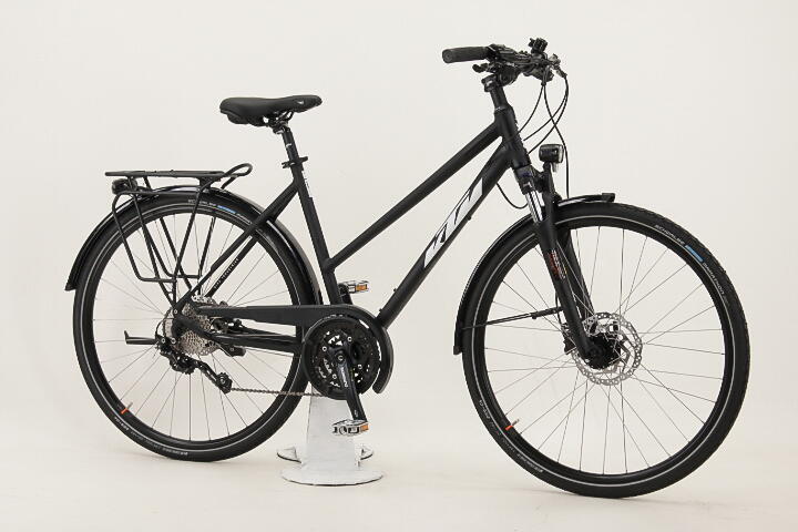 KTM Avenza 30 Disc 28 Zoll Trekkingbike 30-Gang Kettenschaltung schwarz Rahmenhöhe: 46 cm