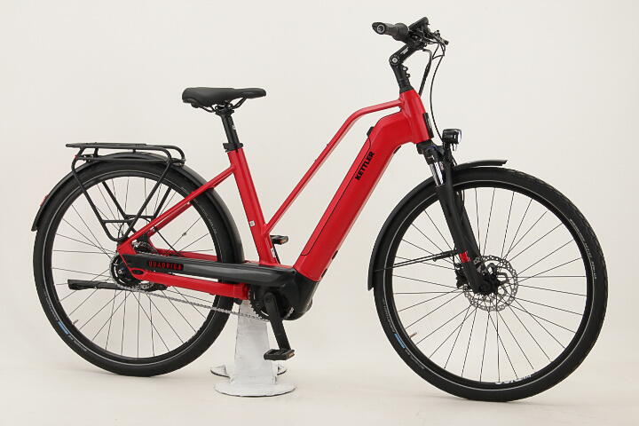 KETTLER Alu-Rad Quadriga P5 RT 28 Zoll E-Bike 5-Gang Rücktrittbremsnabe 625Wh Akku rot Bosch Rahmenhöhe: 50 cm