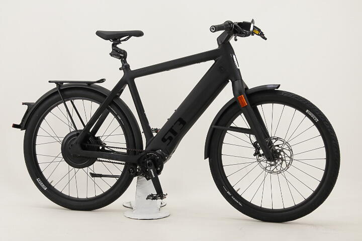 Stromer ST3 Pinion 27,5 Zoll E-Bike 9-Gang Getriebeschaltung 983Wh 19,8Ah Akku schwarz Rahmenhöhe: L