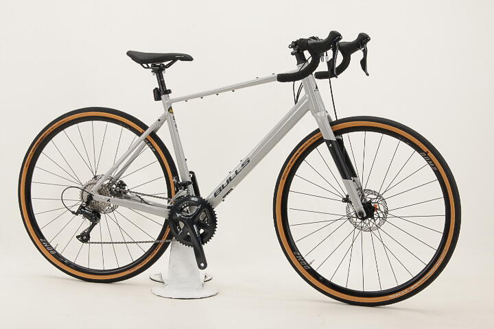 Bulls Grinder 2 28 Zoll Alu-Gravelbike 18-Gang Kettenschaltung grau Rahmenhöhe: 47 cm