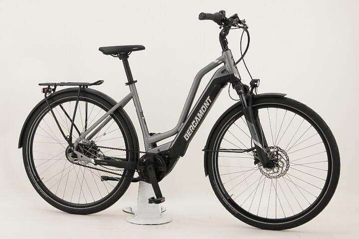 Bergamont E-Horizon Elite Belt  Amsterdam 28 Zoll E-Bike 5-Gang Freilaufnabe 625WH 17,4 Ah Akku silber Bosch Rahmenhöhe: 52 cm