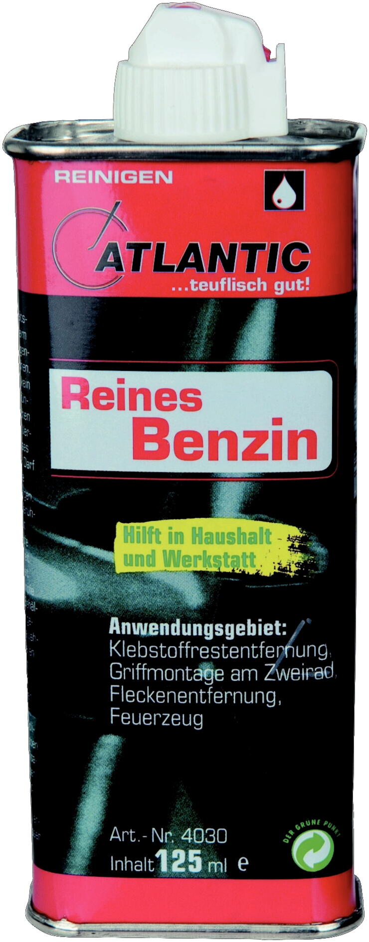 Atlantic Reines Benzin Größe: 125 ml