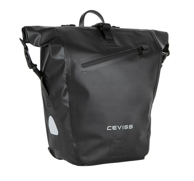 CEVISS Einzelpacktasche LUXUS schwarz