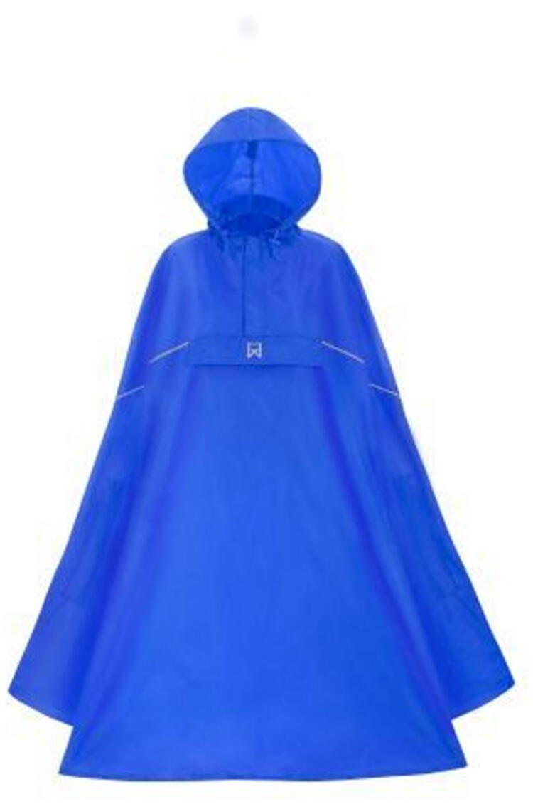 Willex Regenponcho Leichtgewicht blau Größe: Größe: L/XL
