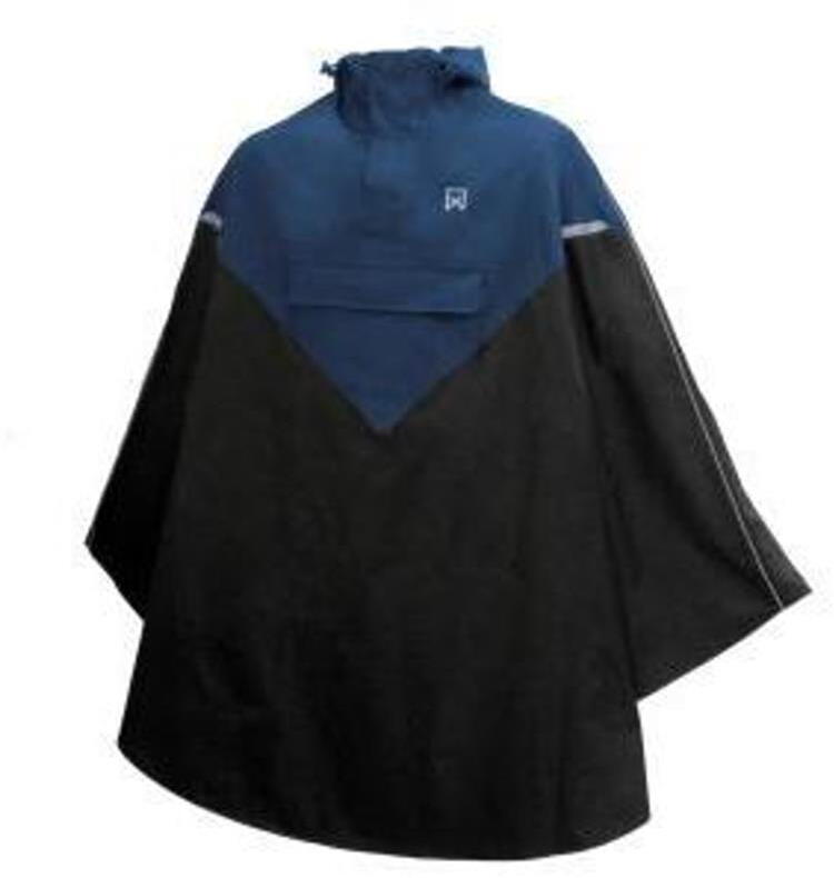 Willex Regenponcho blau Größe: Größe: S/M